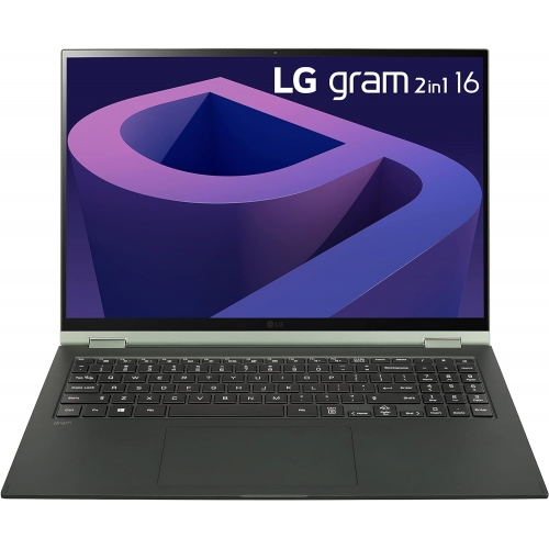 Ноутбук LG Gram 16T90Q-K.AAG6U1 16" 2560x1600 IPS (Intel Core i5-1240P, 16GB LPDDR5, 512GB SSD, Intel Iris Xe Graphics, Windows 11 Home)