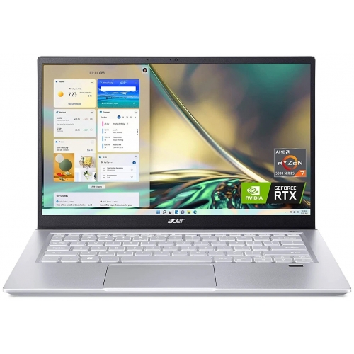 Ноутбук Acer Swift X 14" 1920x1080 FHD IPS(AMD Ryzen 7 5825U, 16GB LPDDR4X, 2TB SSD, NVIDIA RTX 3050 Ti, Win 11) SFX14-42G