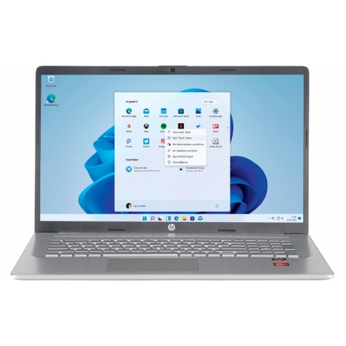 Ноутбук HP Laptop 17 Ryzen 5-5500U AMD Radeon