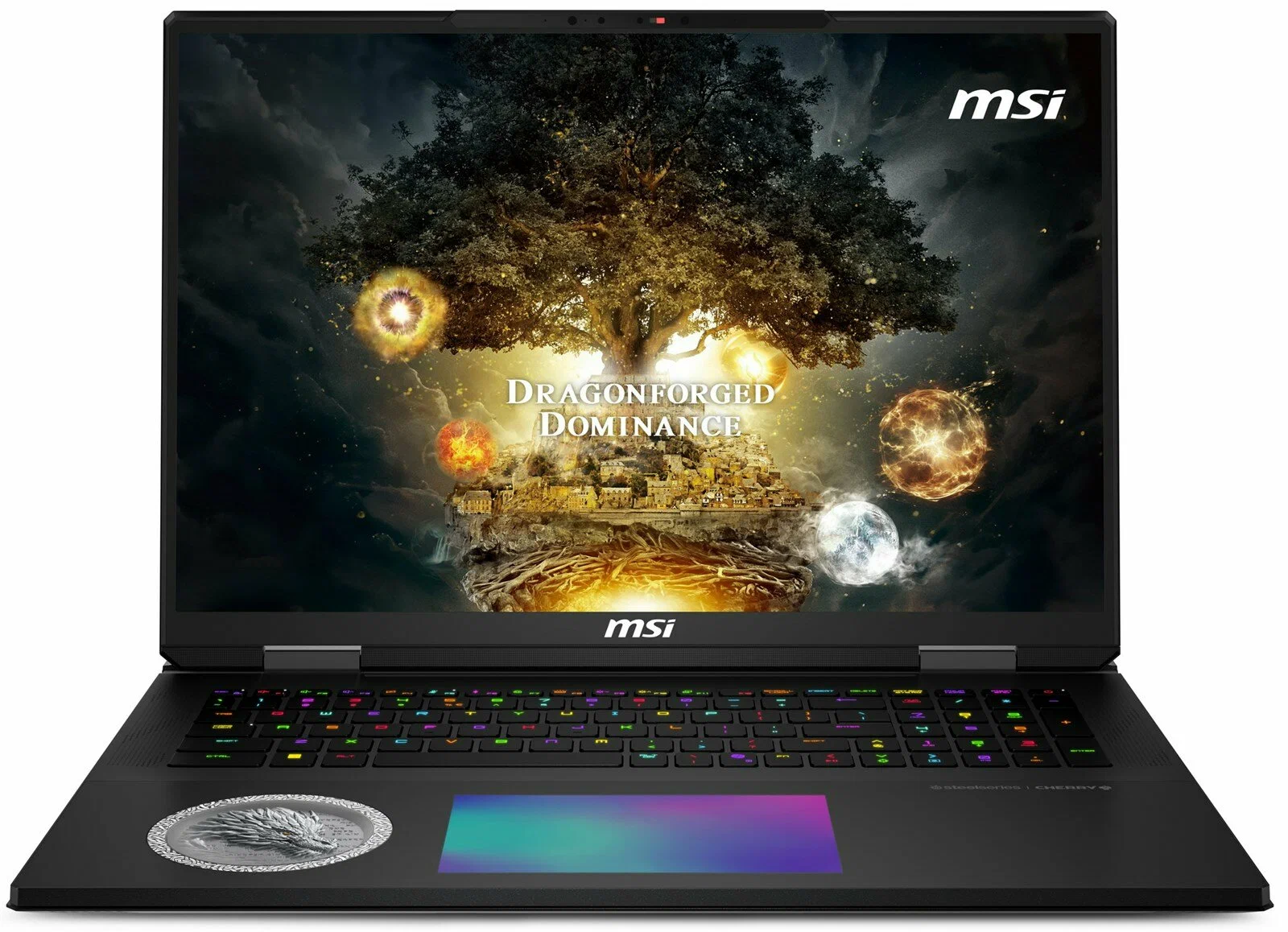 Ноутбук MSI Titan 18 HX Dragon Edition Norse Myth 18" 4K UHD+ 120Hz Mini LED (Intel Core Ultra 9 285HX, 96 GB RAM DDR5, 6 TB SSD, NVIDIA GeForce RTX 5090, Windows 11 Pro) A2XWJG-440US