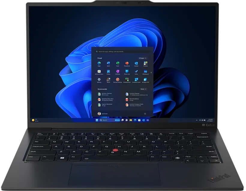 Ноутбук Lenovo ThinkPad X1 Carbon Gen 12 14" 1920x1200 60Hz WUXGA IPS Touch (Intel Core Ultra 7-155H, 32GB LPDDR5X RAM, 1TB SSD, Intel ARC Graphics, Windows 11 Pro) 21KCS3T700