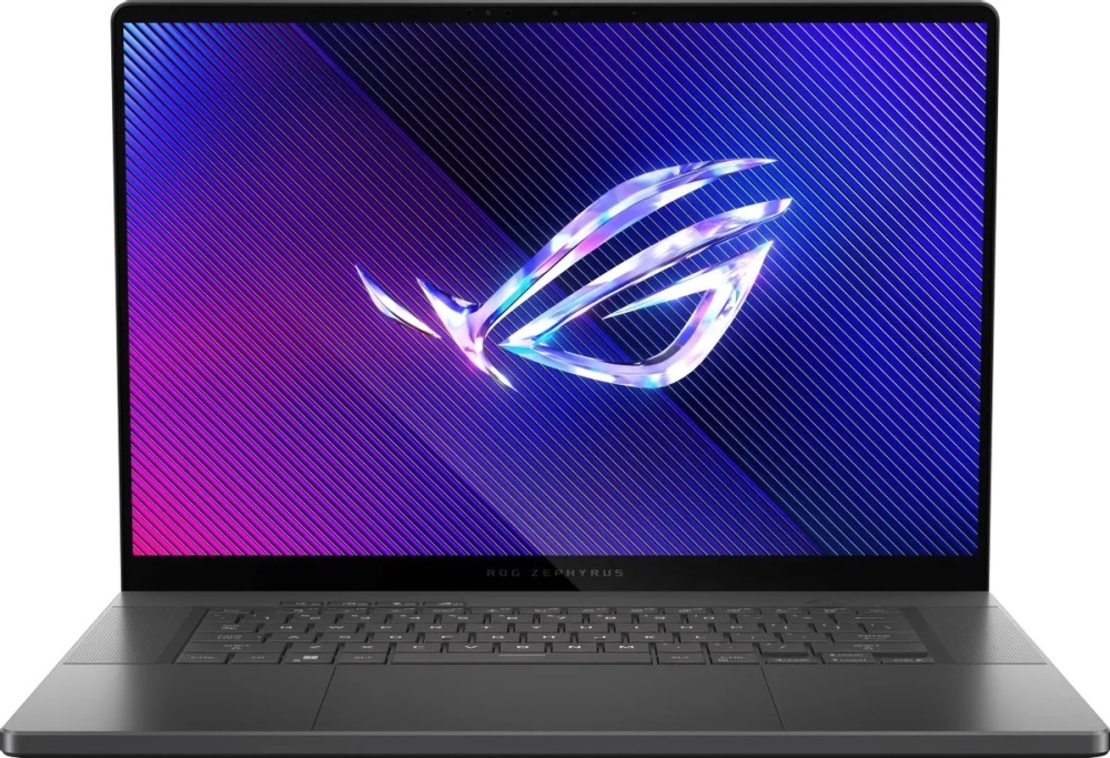 Ноутбук ASUS ROG Zephyrus G16 16" 2560x1600 WQXGA 240Hz OLED (Intel Core Ultra 9 285H, 32GB RAM LPDDR5X, 2TB SSD, NVIDIA GeForce RTX 5080 16 GB, Windows 11 Home) Eclipse Gray GU605CW-G16.U95080
