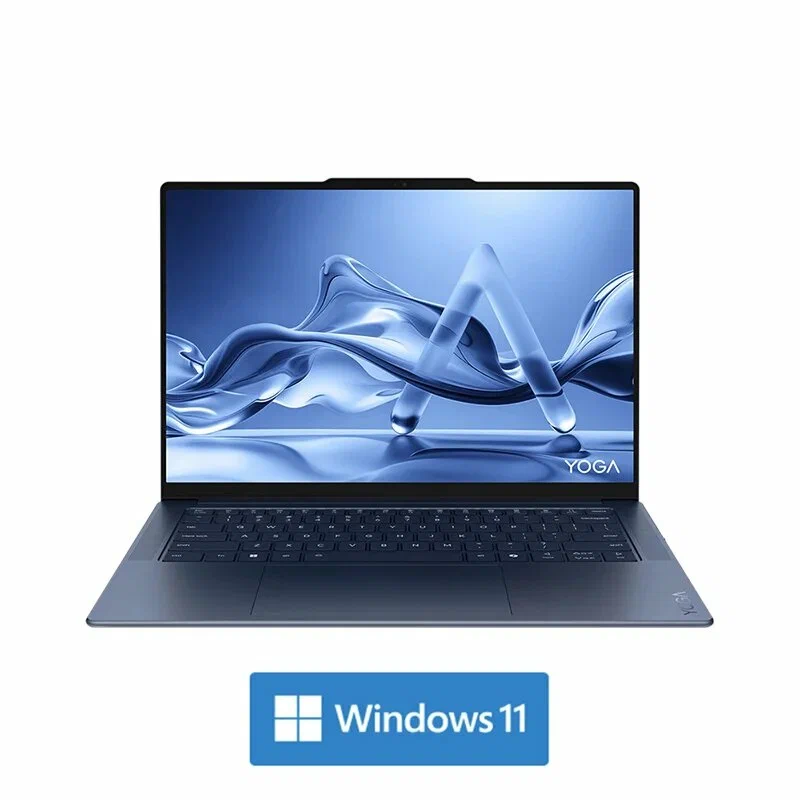 Ноутбук Lenovo Yoga Air 14s Q8X9 14.5" OLED, 2944x1840 90Hz (Snapdragon X10 Plus, 32GB, 1TB SSD, Adreno, Win11) Blue