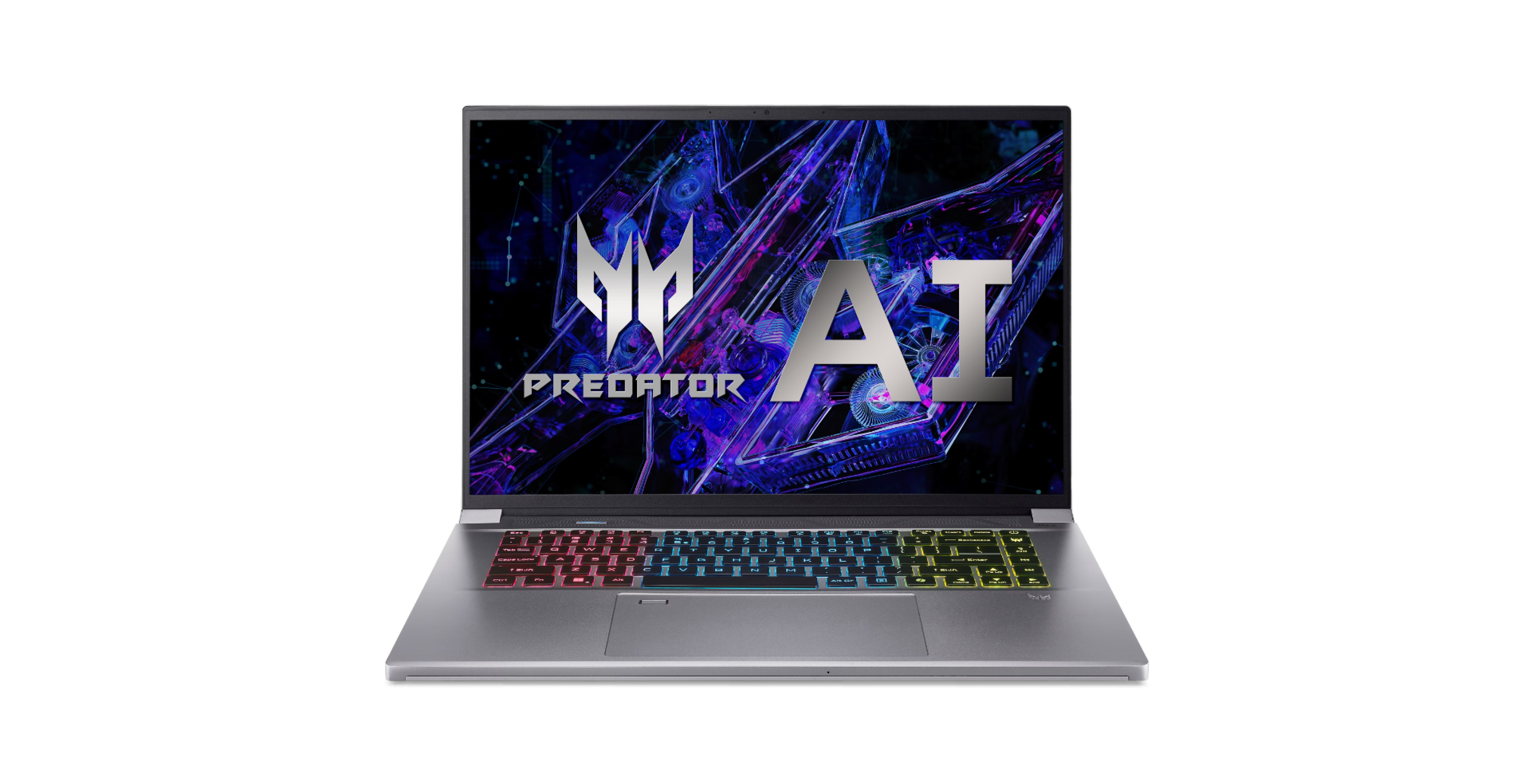 Ноутбук Acer Predator Triton Neo 16 16" 2560x1600 QHD+ 240Hz IPS (Intel Core Ultra 7 155H, 16GB RAM DDR5, 1TB SSD, NVIDIA GeForce RTX 4060, Windows 11) Silver PTN16-51-71DY