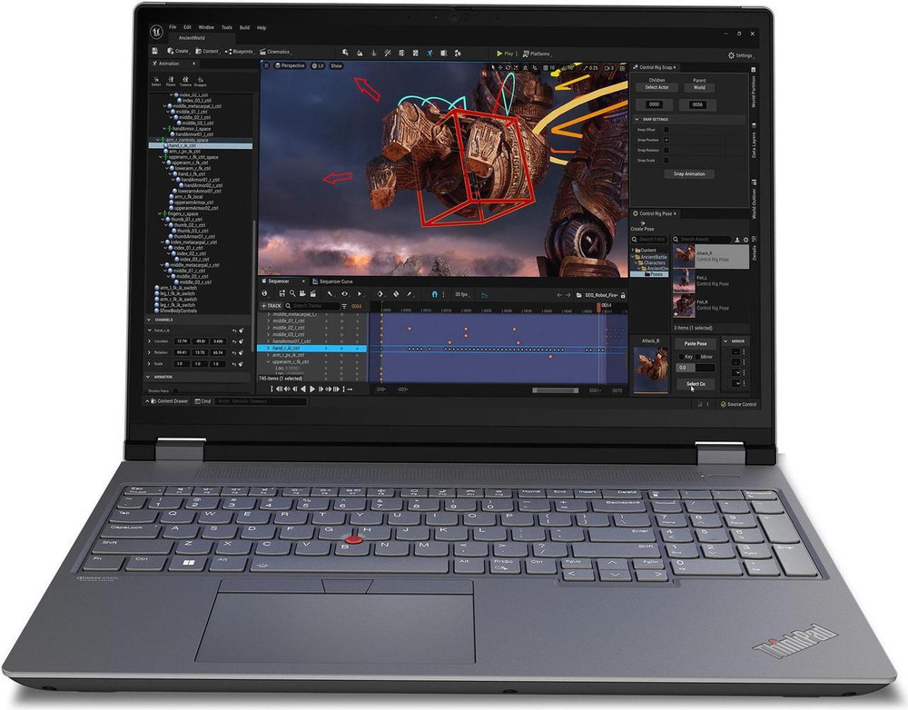 Ноутбук  Lenovo ThinkPad 16S Gen 4 3840 x 2400  IPS 16" ( Intel Core i7-14700HX, 64 GB DDR5, 2 TB SSD, Nvidia RTX 2000, Windows 11 Pro)