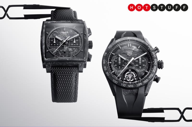 Технология TAG Heuer с карбоновыми спиралями