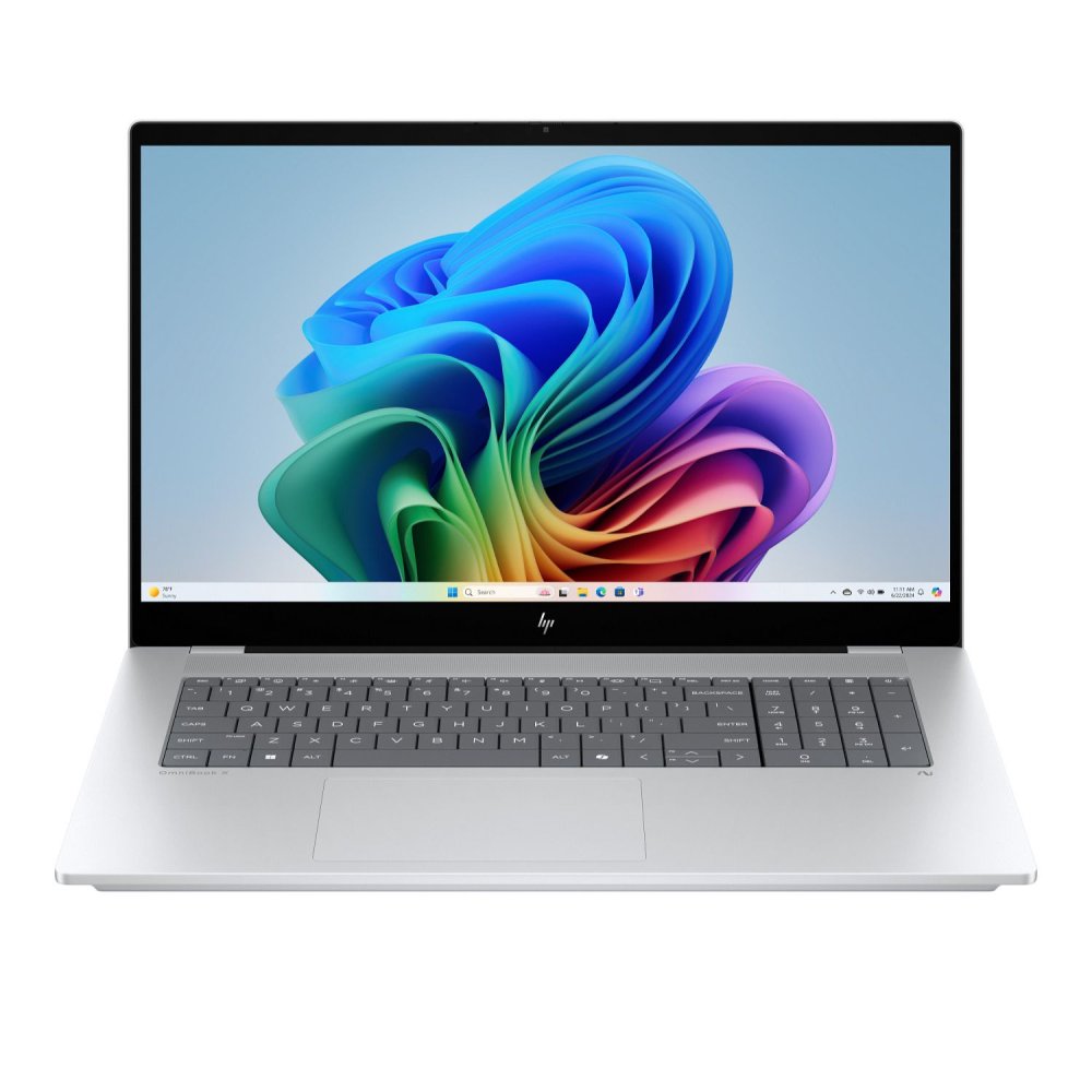Ноутбук HP OmniBook X Copilot+ PC 17.3'' 1920x1080 FHD IPS Touch (Intel Core Ultra 7 256V, 16GB LPDDR5X, 1TB SSD, Intel ARC 140V 8GB, Windows 11 Home) 17-dd0013dx
