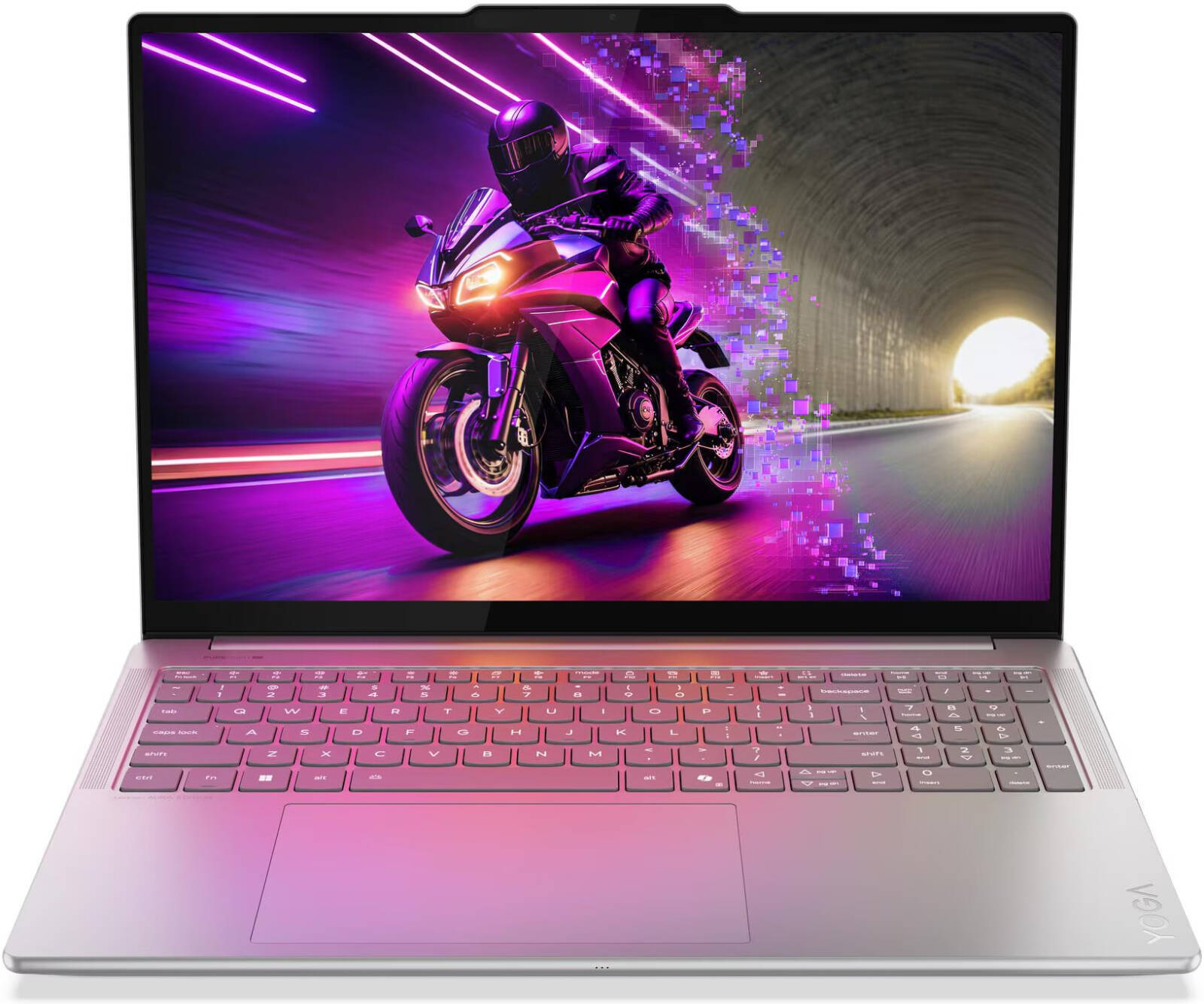 Ноутбук Lenovo Yoga Pro 9 Aura Edition 16" 3200x2000 OLED 120Hz  (Intel Core Ultra 9-285H, 32GB LPDDR5X, 1TB SSD, NVIDIA GeForce RTX 5060, Windows 11 Home) 16IAH10 83L00001US