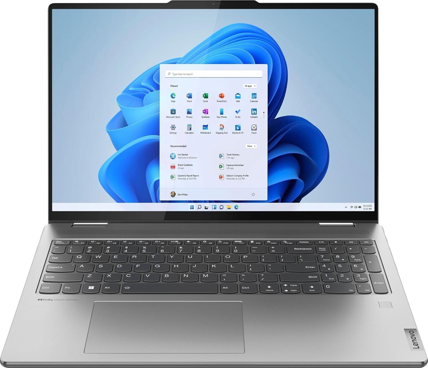 Ноутбук Lenovo Yoga 7 2in1 14" 1920x1200 WUXGA IPS TS (AMD Ryzen-7 8840HS, 16GB RAM LPDDR5, 1TB SSD, AMD Radeon 780M, Windows 11 Home) 14AHP9 83DK000AUS