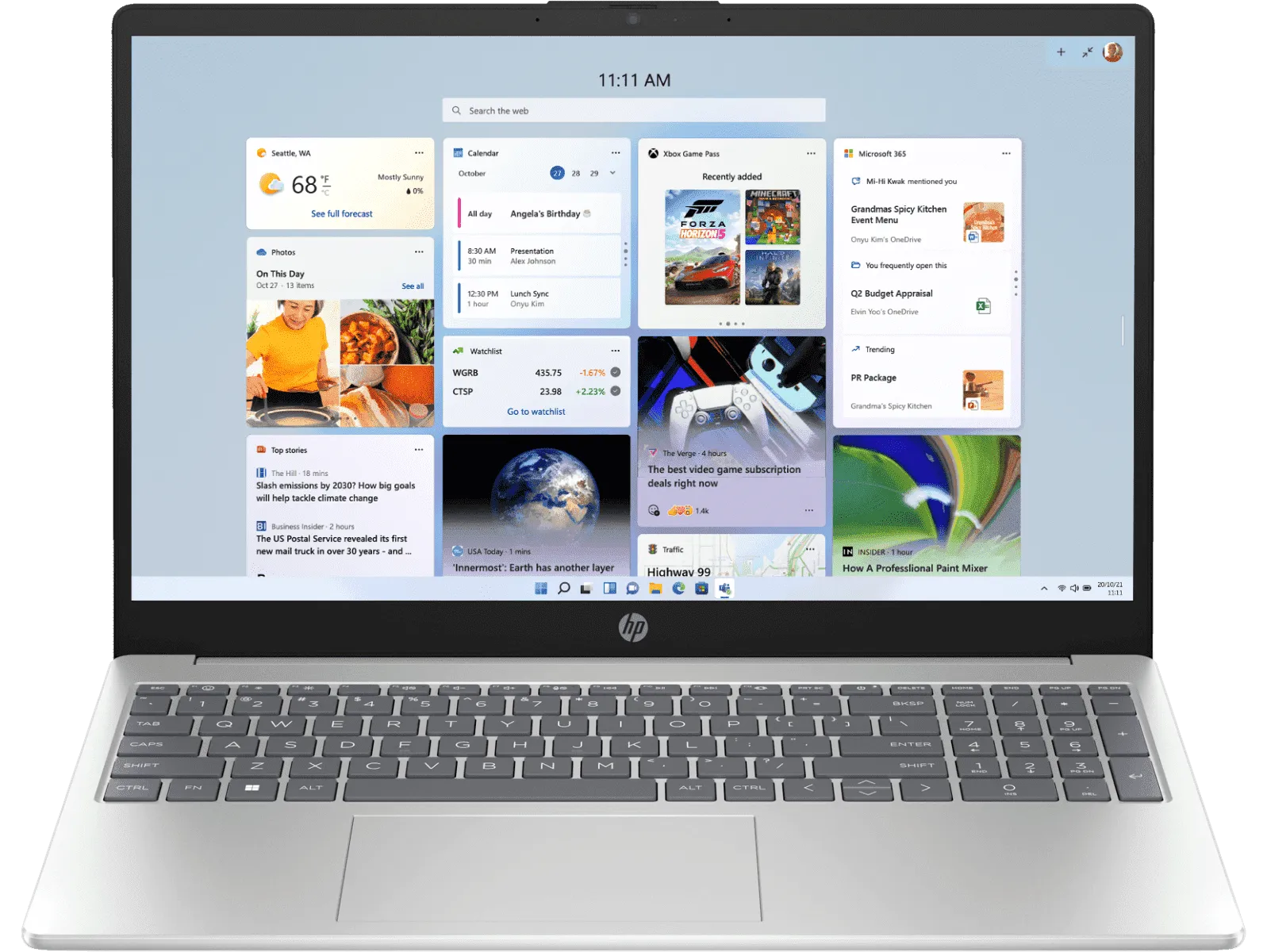 Ноутбук HP 15-fc0458au (AMD Ryzen 5 7520U, 15.6" 1920x1080, 16GB, 1TB SSD, AMD Radeon 610M, Windows 11 Home) Silver