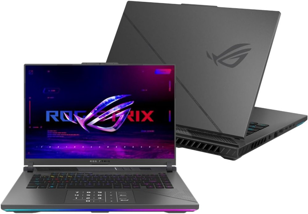 Ноутбук ASUS ROG Strix G16 16" 2560x1600 WQXGA IPS 240Hz (Intel Core i9 14900HX, 16GB DDR5 RAM, 1TB SSD, NVIDIA GeForce RTX 4070, Windows 11) G614JIR-AS94