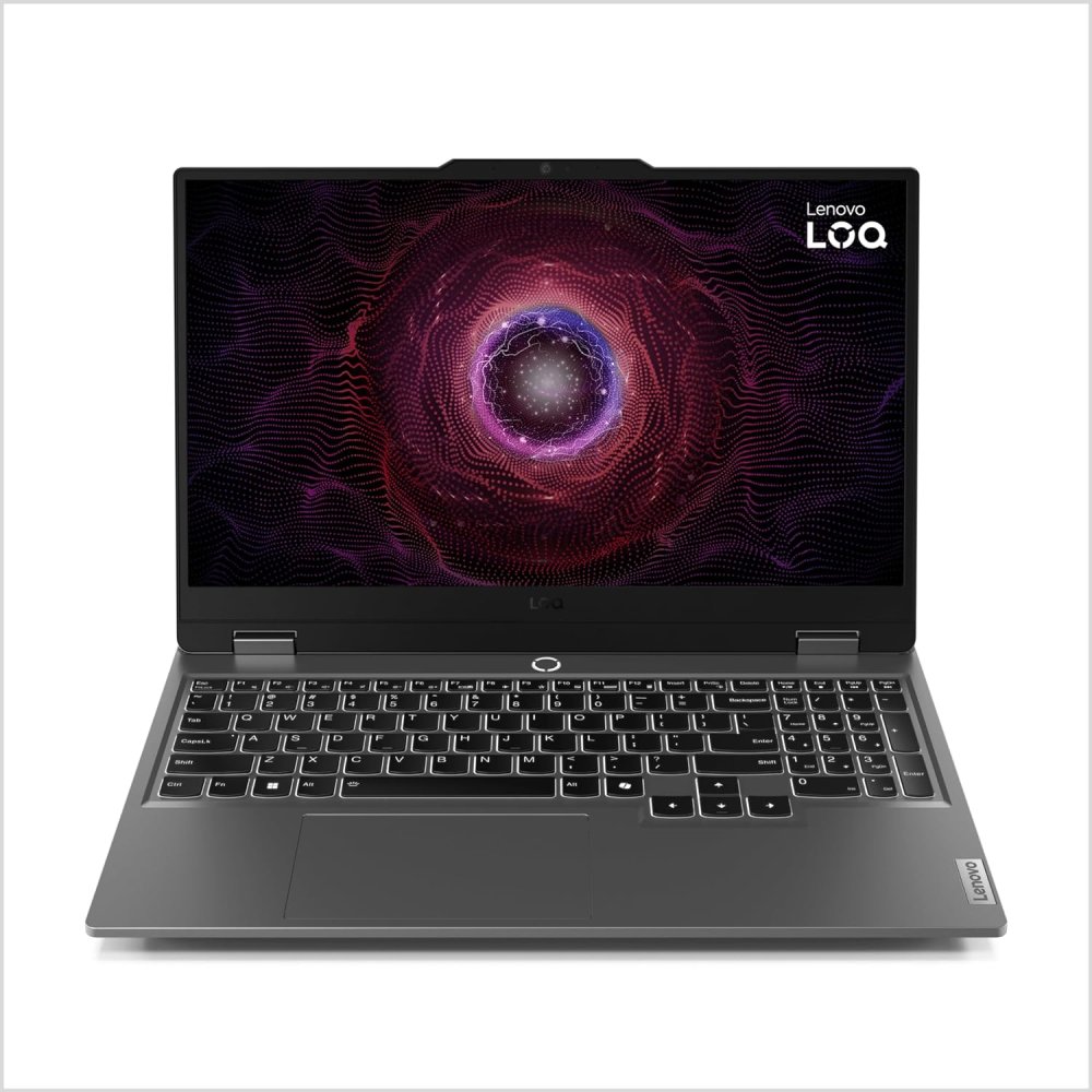 Ноутбук Lenovo LOQ 15AHP9 15.6" 1920x1080 FHD 144Hz IPS (AMD Ryzen 7 8845HS, 32GB DDR5, 1TB SSD, NVIDIA GeForce RTX 4060, Windows 11 Home) 83DX00AVUS