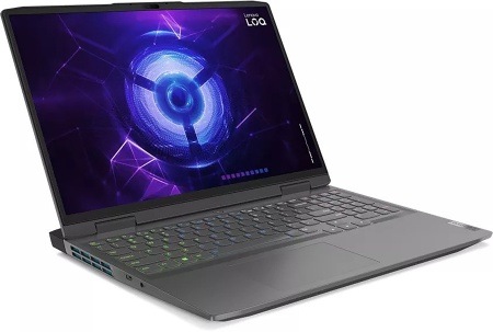 Ноутбук Lenovo LOQ 16" 1920x1200 WUXGA 144Hz IPS (AMD Ryzen 5 7640HS, 8GB DDR5 RAM, 512GB SSD, NVIDIA GeForce RTX 4050, Windows 11 Home) 82XU0011US