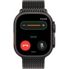 Часы Apple Watch Ultra 2, 49 мм, титан чёрного цвета, миланский сетчатый браслет (2024)