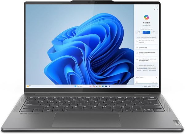 Ноутбук Lenovo Yoga 7 14" 1920x1200 WUXGA IPS (Intel Core Ultra 5 125U, 16GB DDR5, 1TB SSD, Intel Arc Graphics, Windows 11) 14IML9 83DJ0003US