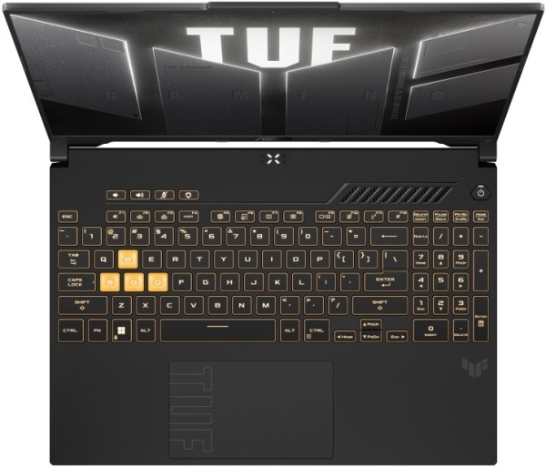 Ноутбук ASUS TUF Gaming F16 16" 1920х1200 WUXGA 165Hz IPS (Intel Core i7 13650HX, 16GB RAM DDR5, 512GB SSD, NVIDIA GeForce RTX 4060, Windows 11 Home) черный FX607JV-ES73