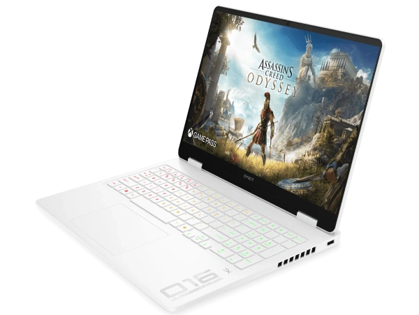 Ноутбук HP OMEN 16.1" 2560x1600 QHD+ 240Hz IPS (Intel Core i9-14900HX, 16GB DDR5, 1TB SSD, NVIDIA GeForce RTX 5070, Windows 11 Home) 16-am0259tx Белый