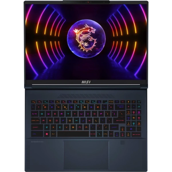 Ноутбук MSI Stealth 16" 1920x1200 FHD+ 144hz IPS (Intel Core i7 13620H, 32GB RAM DDR5, 1TB SSD, NVIDIA GeForce RTX 4070, Windows 11 Home) Blue A13VG-056US