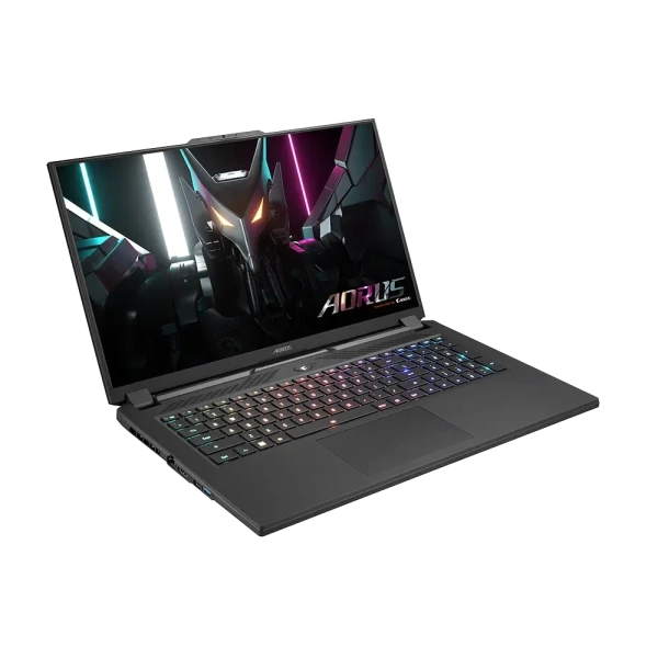 Ноутбук Gigabyte Aorus 17H 17.3" 1920x1080 FHD 360Hz IPS (Intel Core i7-13700H, 16GB RAM DDR5, 1TB SSD, NVIDIA GeForce RTX 4080, Windows 11 Home) Black BXF-74US554SH