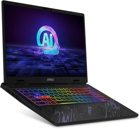 Ноутбук MSI Pulse 16 AI 16" 2560x1600 QHD 240Hz IPS (Intel Core Ultra 9 185H, 32 GB RAM DDR5, 1TB SSD, NVIDIA GeForce RTX 4070, Windows 11 Pro) C1VGKG-077US