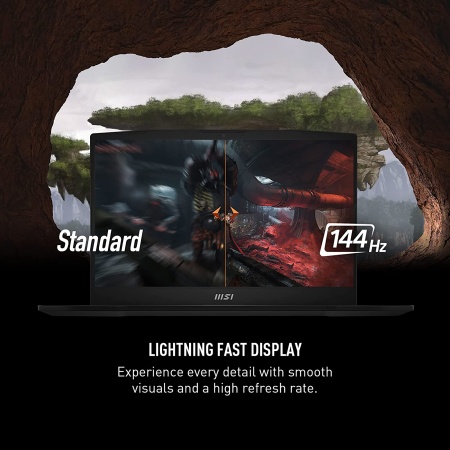 Ноутбук MSI Katana 15.6" 1920x1080 144Hz FHD IPS (Intel Core i7-13620H, 64GB RAM DDR5, 2TB SSD, NVIDIA GeForce RTX 4070, Windows 11) B13VGK-484US