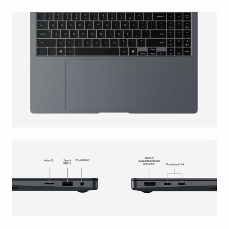 Ноутбук Samsung Galaxy Book4 Ultra 16" 2880x1800 120Hz AMOLED Touch (Intel Ultra 7 155H, 32GB LPDDR5x, 1TB SSD, NVIDIA GeForce RTX 4050, Windows 11 Home) NP964XGL-XG1US