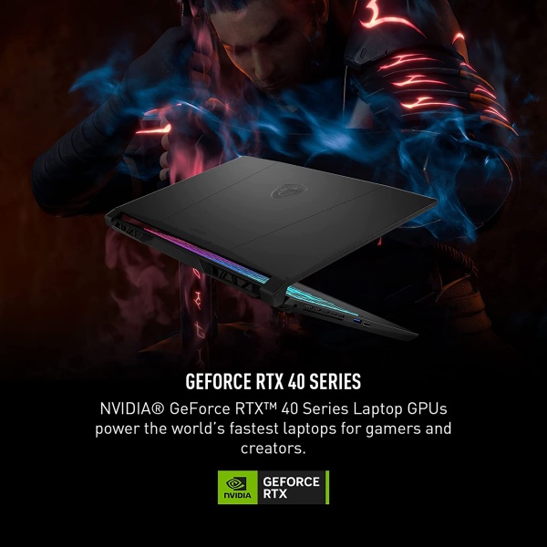 Ноутбук MSI Katana 15.6" 1920x1080 144Hz FHD IPS (Intel Core i7-13620H, 64GB RAM DDR5, 2TB SSD, NVIDIA GeForce RTX 4070, Windows 11) B13VGK-484US
