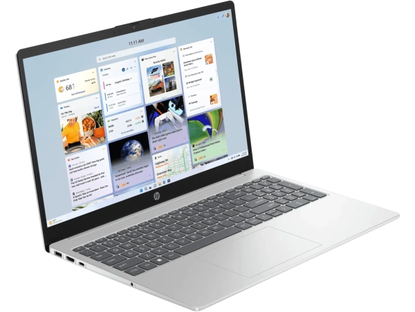 Ноутбук HP 15-fc0458au (AMD Ryzen 5 7520U, 15.6" 1920x1080, 16GB, 1TB SSD, AMD Radeon 610M, Windows 11 Home) Silver