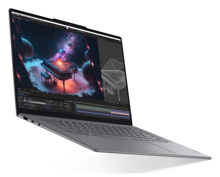 Ноутбук Lenovo Yoga Slim 7 15.3" 2880x1800 Touch 2.8K 120Hz WQXGA+ IPS (Intel Core Ultra 7 256V, 16GB RAM LPDDR5x, 1TB SSD, Intel Arc Graphics 140V, Windows 11) Luna Grey 15ILL9 83HM0000US