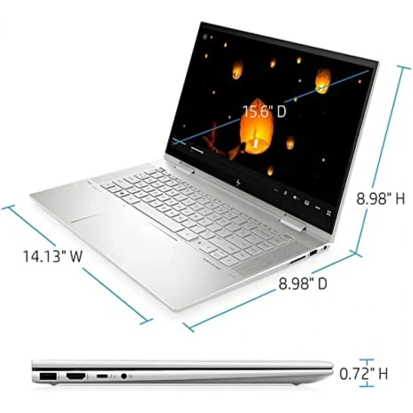 HP ENVY x360 15-es2072cl / 15.6" / i7-1260P / 16 GB / 512 GB SSD