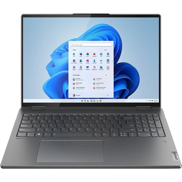 Ноутбук Lenovo Yoga 7 16ARP8 16" 1920x1200 (AMD Ryzen 7 7735U 2.7GHz, 16GB LPDDR5, 1TB SSD, AMD Radeon Graphics, Win 11 Pro) 83BS0002US