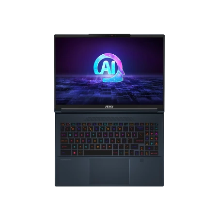 Ноутбук MSI Stealth 16 AI Studio 16" 2560x1600 240Hz WQXGA IPS (Intel Core Ultra 9 185H, 64GB DDR5, 1TB SSD, NVIDIA GeForce RTX 4070, Windows 11 Pro)A1VGG-036US