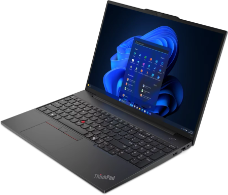 Ноутбук Lenovo ThinkPad E16 Gen 3 16" 1920x1200 WUXGA IPS (Intel Core Ultra 5-225H, 16GB DDR5, 512GB SSD, Intel Graphics, Windows 11 Pro) 21SSS27D00