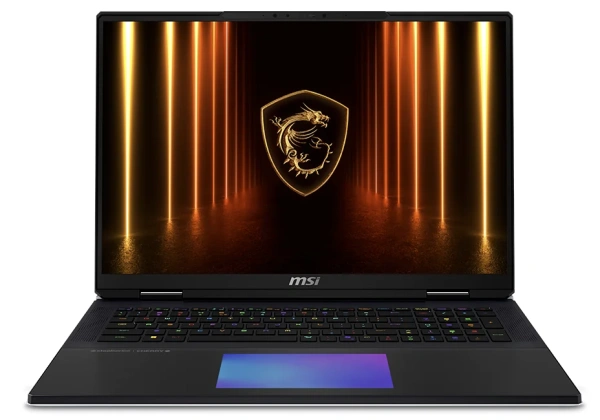 Ноутбук MSI Titan 18 HX AI 18" 3840х2400 4К 120Hz Mini LED (Intel Core Ultra 9 285HX, 64 GB RAM DDR5, 4 TB SSD, NVIDIA GeForce RTX 5090, Windows 11 Pro) A2XWIG-616US