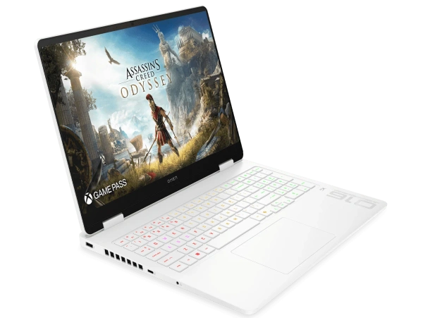 Ноутбук HP OMEN 16.1" 2560x1600 QHD+ 240Hz IPS (Intel Core i9-14900HX, 16GB DDR5, 1TB SSD, NVIDIA GeForce RTX 5070, Windows 11 Home) 16-am0259tx Белый