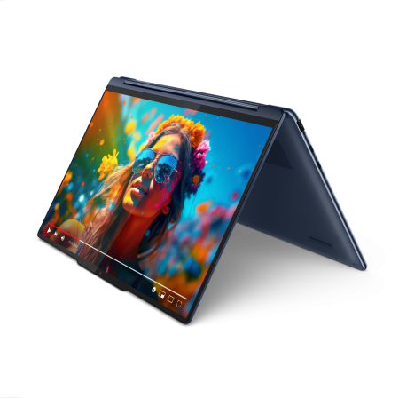 Ноутбук Lenovo Yoga 7i 2in1 14" 2880x1800 120Гц WQXGA+ OLED (Intel Сore Ultra 7 155H, 16GB LPDDR5x RAM, 1TB SSD, Intel Arc Graphics, Windows 11) 14IMH9 83AC0002US Cosmic Blue