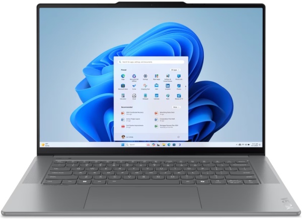 Ноутбук Lenovo Yoga Slim 7 15.3" 2880x1800 Touch 2.8K 120Hz WQXGA+ IPS (Intel Core Ultra 7 256V, 16GB RAM LPDDR5x, 1TB SSD, Intel Arc Graphics 140V, Windows 11) Luna Grey 15ILL9 83HM0000US