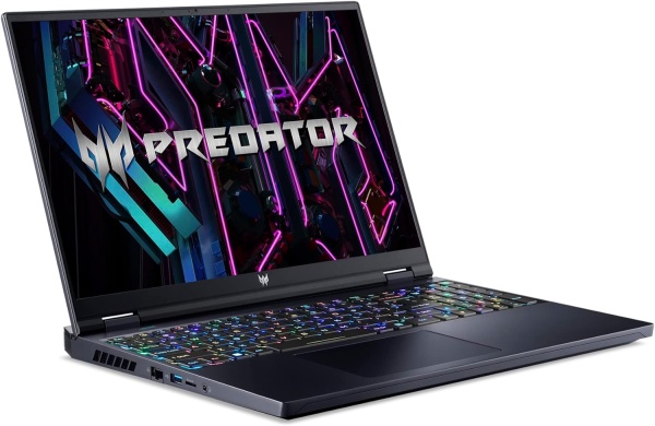 Ноутбук Predator Helios 16" 2560x1600 165Hz WQXGA IPS (Intel Core i7-13700HX, 16GB DDR5, 1TB SSD, NVIDIA GeForce RTX 4060, Win 11) PH16-71-74UU