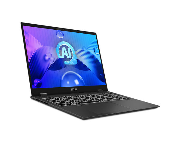 Ноутбук MSI Prestige 16 AI Evo 16" 2560x1600 QHD+ IPS (Intel Core Ultra 7-155H, 32GB RAM LPDDR5, 1TB SSD, Intel Arc Graphics, Windows 11 Home) B1MG-002US