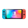 Портативная игровая приставка Nintendo Switch OLED сине-красный
