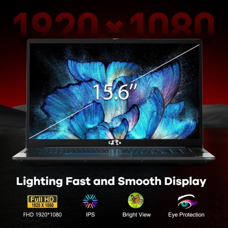 Ноутбук NIMO 15.6" 1920x1080 FHD IPS (AMD Ryzen 5 6600H, 32GB DDR5, 1TB SSD, AMD Radeon 660M, Windows 10)