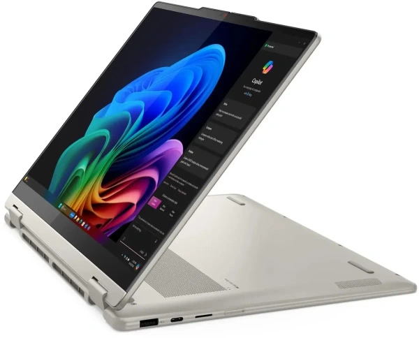 Ноутбук Lenovo Yoga 7 2-in-1 14AKP10 14" Touch 1920x1200 WUXGA OLED TS ( AMD Ryzen AI 5 340 , 16GB RAM LPDDR5X, 512GB  SSD, AMD Radeon 840M, Windows 11) 83JR00002US