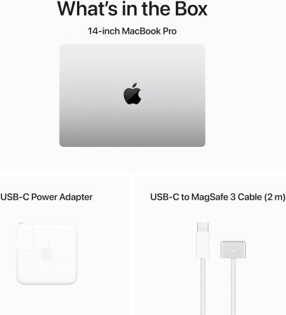Ноутбук Apple MacBook Pro 14" (2023) MRX63 Silver (M3 Pro 11-Core CPU, 14-Core GPU, RAM 18GB, SSD 512GB)