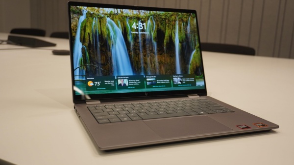Ноутбук HP OmniBook X Flip 2-in-1 Copilot+ PC 14" 1920x1200 TS ( AMD Ryzen AI 5 430, 16GB LPDDR5X, 512GB SSD,  AMD Radeon Graphics, Windows 11 Home) 14-kc0013dx