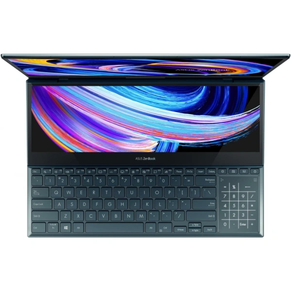 Ноутбук Asus ZenBook Pro Duo 15 15.6" 3840x2160 UHD OLED (Intel Core i7-12700H, 16GB LPDDR5, 1TB SSD, NVIDIA GeForce RTX 3060, Windows 11) UX582ZM-AS76T