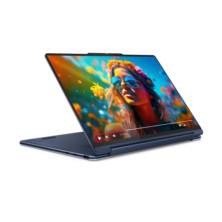 Ноутбук Lenovo Yoga 7i 2in1 14" 2880x1800 120Гц WQXGA+ OLED (Intel Сore Ultra 7 155H, 16GB LPDDR5x RAM, 1TB SSD, Intel Arc Graphics, Windows 11) 14IMH9 83AC0002US Cosmic Blue