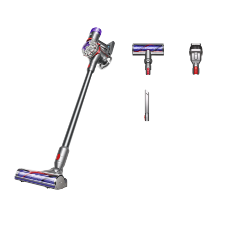 Беспроводной вертикальный пылесос Dyson V8 Advanced (SV25) (Серебристый/«Никель» | Silver/Nickel) (2021)