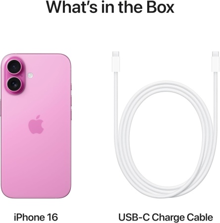 Смартфон Apple iPhone 16 256GB Pink