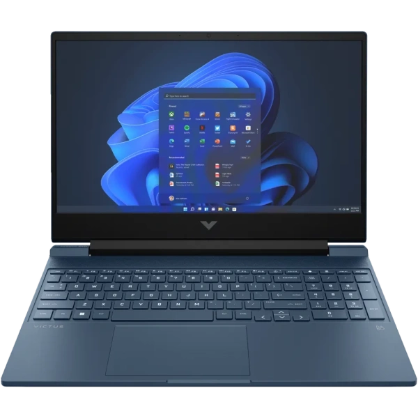 Ноутбук HP Victus 15-FB3120AX 15.6" (1920x1080) IPS 144Hz/AMD Ryzen 7 7445HS/16GB DDR5/512GB SSD/RTX 3050 6GB/Windows 11, blue