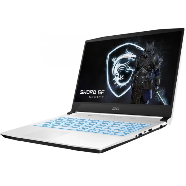 Ноутбук MSI Sword 15 15.6" FHD 1920x1080 IPS 144 Hz (Intel Core i7-12650H, 64GB RAM DDR5, 2ТB SSD, NVIDIA GeForce RTX 4050, Windows 11) A12VE-1400US White